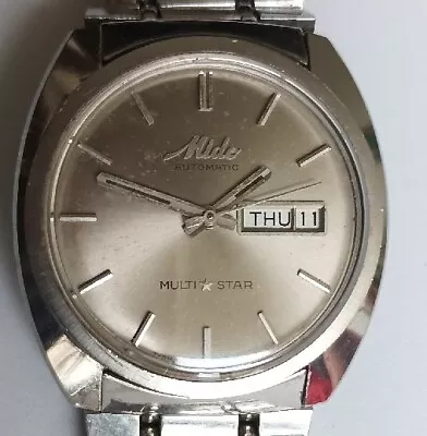 Mido Multi Star Men Automatic Rare Vintage Watch • $129