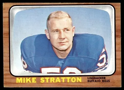 1966 Topps Mike Stratton Buffalo Bills #30 • $5