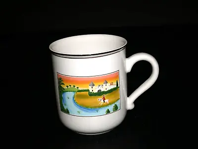 Villeroy & Boch Design Naif Man On Horse Mug Made In Luxembourg Design B • $19.99