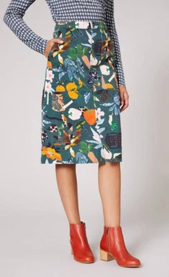 $65 • Buy Gorman Green Fingers Denim Skirt Size 10