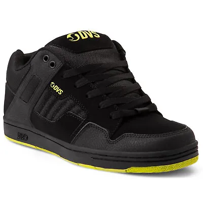 DVS Men's Enduro 125 Black Lime Nubuck Low Top Sneaker Shoes Clothing Apparel • $159.53