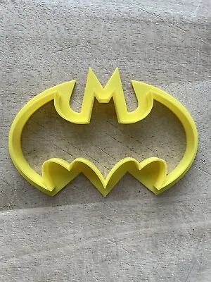 £3.99 • Buy 3D Batman Logo Cookie Cutter Biscuit Dough Icing Shape Biscuit Clay Cake 8cm UK