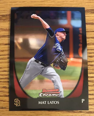 Mat Latos 2011 Bowman Chrome Padres #47   *6268* • $1.69