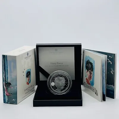 2022 Royal Mint Harry Potter 25 Years Of Magic 2oz Silver Proof £5 Coin 1 Of 750 • £298.88