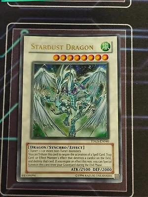 YU-GI-OH! NM Stardust Dragon TDGS-EN040 Ultra Rare Unlimited Edition • $49.99