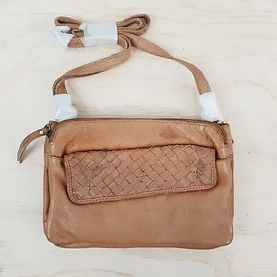 [ MANZONI ] Womens The Washed Leather Crossbody Bag (RAW016) / Handbag • $75