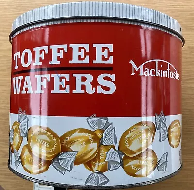 £5.75 • Buy Vintage Mackintosh’s Confectionery Toffee Wafers Tin.