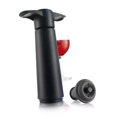$12.99 • Buy Vacu Vin Wine Saver Pump With 1 Stopper, Black