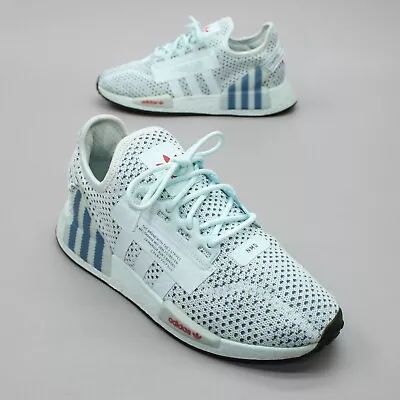 Adidas Men's 9.5 Originals NMD R1.V2 Almost Blue Running Shoes Sneakers - HP9738 • $25