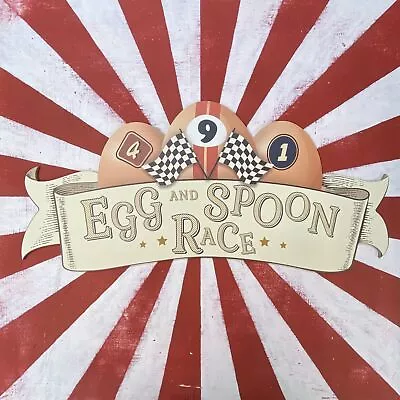 Egg And Spoon Race Sign • £37