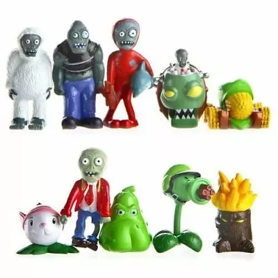 10 Plants V Zombies DR.ZOMBOSS Action Figure Toy Set Kids Cake Topper Decor Gift • $15.96