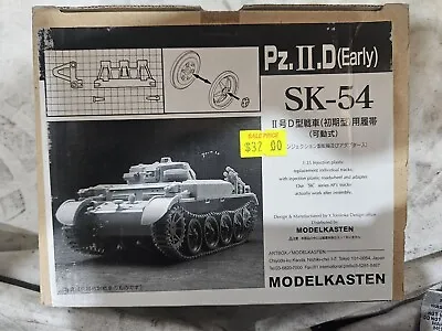 Modelkasten Pz.II.D Early Sk-54 Box 59 • $20.66