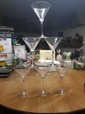 6 Chef & Sommelier Martini Cocktail Glasses 7.5  Euc ( M 16 ) • £28.92