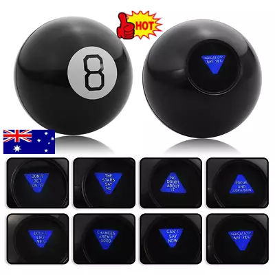 $16.33 • Buy Black 8 Predict Magic Ball Party Prop Gift For Kids Fun Spherical Toy Portable !