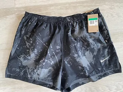 Brand New ~ Nike Men's Dri-FIT Challenger 5  Brief-Lined Running Shorts ~ XL • $28.99