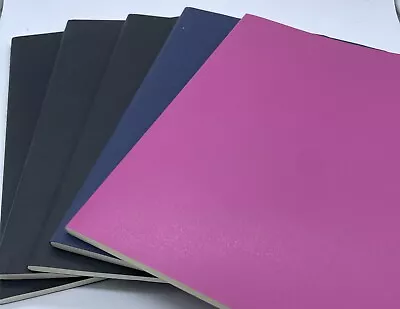 Lot 5 Moleskine Cahir Journal XLarge 7.5”x10” Ruled Black Blue Pink Soft Covers • $18.77