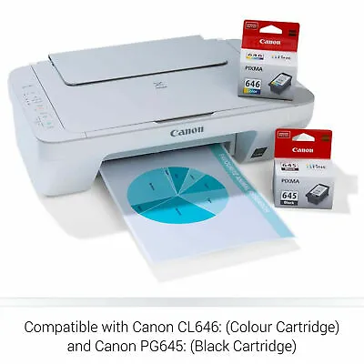 $94.95 • Buy Canon PIXMA MG2560 3 In1 Color Inkjet MFP Printer Copy Scan With Ink & FREE USB