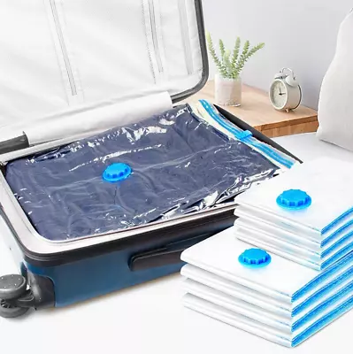 Travel Vacuum Storage Bags Space Saver Garment Seal Clothes Compression Bag 10x • $16.14