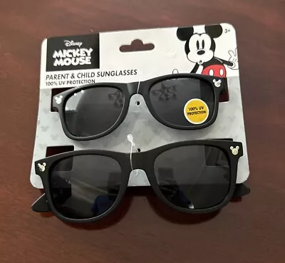 Parent & Child Mickey Mouse Sunglasses Black 100% UV Disney • $8.95