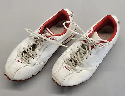 Mens Nike Air PA3 10.5 Preowned 2001 White Red Trim • $24.95