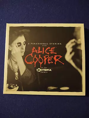 Alice Cooper--A Paranormal Evening With Alice Cooper At The Olympia Paris 2 CD • $12.99