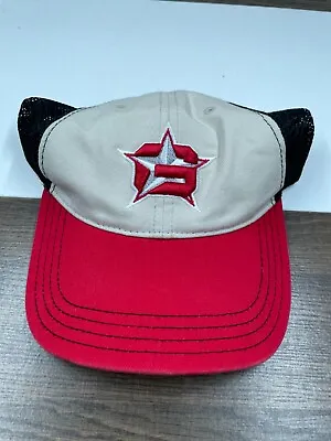 Richardson G Star Logo Sports Trucker Hat Cap Mesh Snap Back Thick Stitch • $12.38