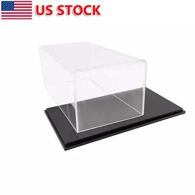 1x 1:43 Acrylic Case Display Box Show Transparent Dust Proof+Base For Car Model • $12.99