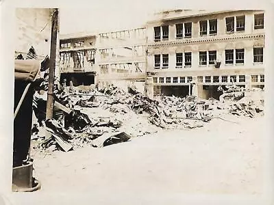 MANILA PHILIPPINES 1940's WW2 DEVASTATION Found Photograph BLACK+WHITE 210 43 U • $11.69