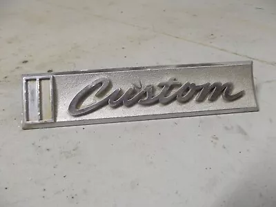 1967-68 Chevy Truck Custom Emblem  Metal Script Logo Deco Trim Vintage • $25