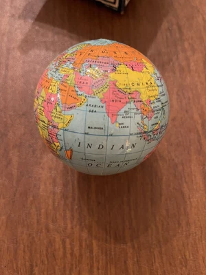 $17.50 • Buy L@@K Antique Replogle Globe 3.3” On Magnifying Base