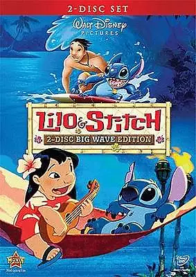 Lilo  Stitch (DVD 2009 2-Disc Set Big Wave Edition) Includes Slipcover • $7.98