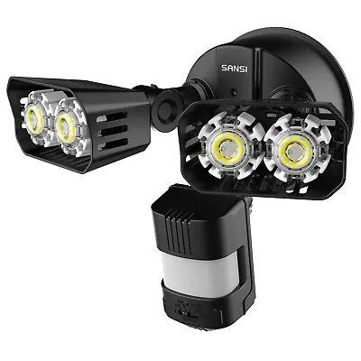 SANSI 1800lm 18W Outdoor Motion Sensor LED Security Light D2D 320° Floodlight • $35.77