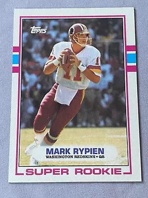 1989  Topps #253 Mark Rypien RC • $1.75