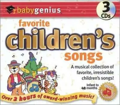 Favorite Childrens Songs - Audio CD By Baby Genius - VERY GOOD • $11.80