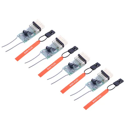 For  Transmitter AR6100E 6-Channel Receiver DX6I DX18 DX8 4pcs • £63.62