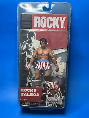 Neca  Rocky Iv Rocky Balboa Battle Damage  Series 2 Figure 6” Movie Maniacs • $89.99