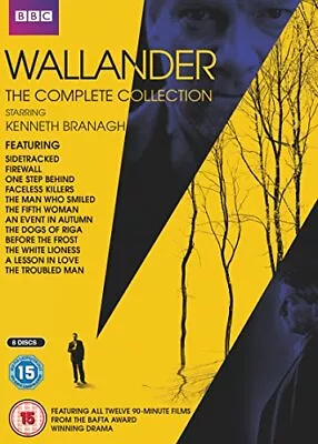 Wallander - The Complete Collection [DVD] [2016] - DVD  36VG The Cheap Fast Free • £17.39