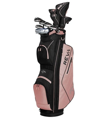 $1890 • Buy Callaway Ladies REVA 11 Piece Complete Package - Rose Gold Right Handed