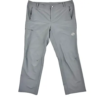 Mammut Pants Mens Size 42 Short Trovat Cargo Softech Outdoor Hiking Grey Gray • $26.90