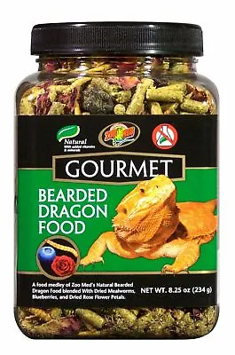 $11.99 • Buy Zoo Med Gourmet Bearded Dragon Food