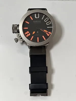 U-BOAT Classico Italo Fontana Limited Edition 55mm Titanium Automatic Watch U100 • $1999