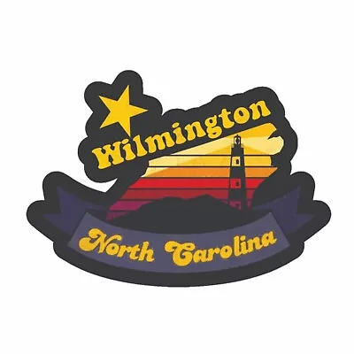 Wilmington North Carolina Sticker Decal Bumper Sticker • $3.59