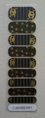 $5 • Buy Jamberry Nail Wrap Half Sheet Night Fright  Halloween Retired 2020