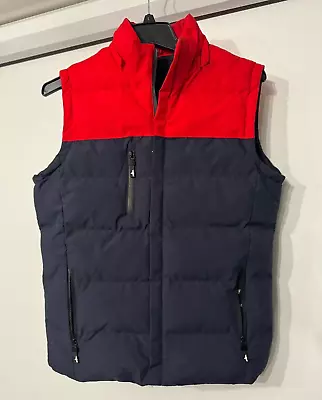 Brand New V.I.P. Collection Reversible Red / Navy Men's Vest - Large • $39.99