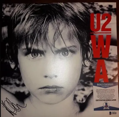 Adam Clayton U2 Autographed Signed War Vinyl PROOF Beckett Authenticated • $299.99