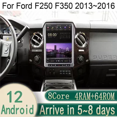 12.1  Android Navigation Car Gps Stereo Radio Carplay For Ford F250 F350 13~16 • $868