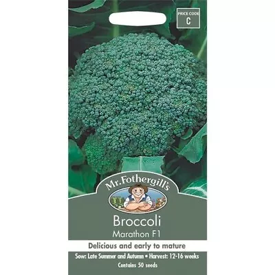 NEW! BROCCOLI Marathon F1- 50 Seeds. Super Food • $4.35