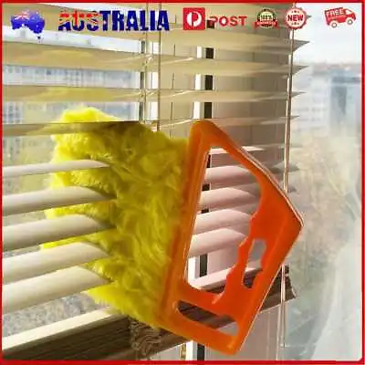 $8.42 • Buy Window Blinds Cleaning Brush Air Conditioner Shutter Dust Cleaner (Orange) AU
