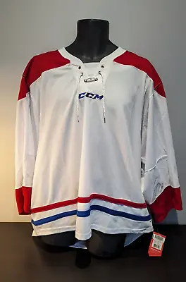 Ccm 8000 Nhl Goalie Hockey Jersey Large Intermediate  Montreal Canadiens * Men* • $24.99
