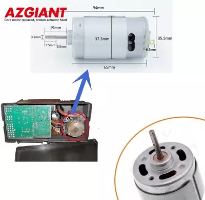 Door Lock Vacuum Supply Pump Motor Fits For Mercedes Benz W140 S320 S420 S500 • $39.60